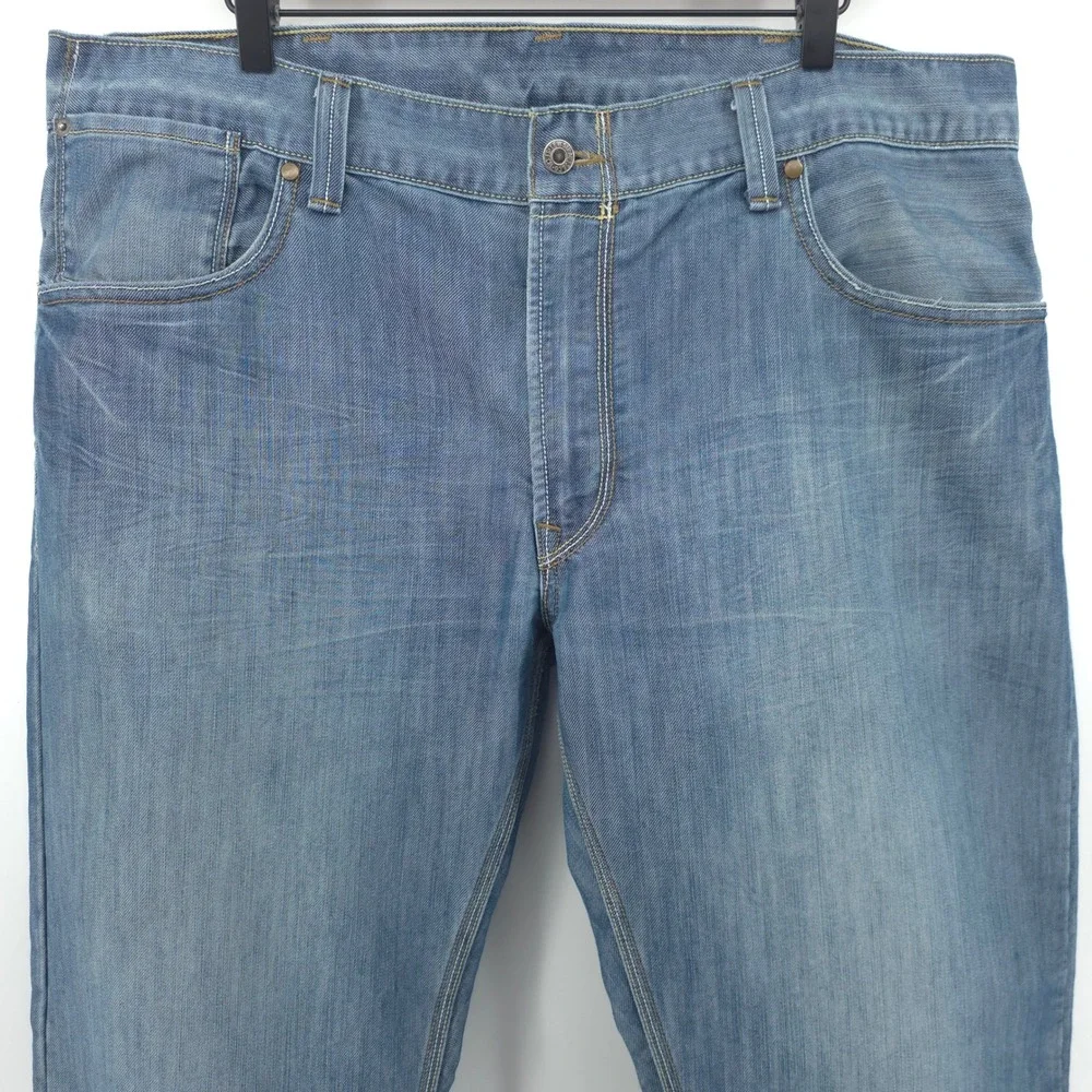 Levi's‎ Mens Jeans 514 Slim Straight 40x32 Blue Flap Pocket Denim